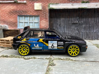 Loose Hot Wheels - Lancia Delta Integrale Race Car - Black Race Livery