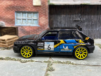 Loose Hot Wheels - Lancia Delta Integrale Race Car - Black Race Livery — view 3
