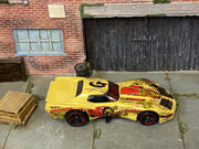 Loose Hot Wheels - 1976 Chevy Corvette Greenwood - Golden Dragon Art Car — view 2