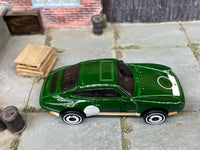 Loose Hot Wheels - 1996 Porsche Carrera - Green and White — view 2