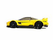 Loose Hot Wheels - 1990 Acura NSX - Yellow and Black — view 3