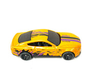 Loose Hot Wheels - 2018 Ford Mustang - Orange, Purple and Black