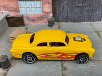 Hot Wheels 1950 Ford Shoe Box Dressed in Yellow with Flames — view 2