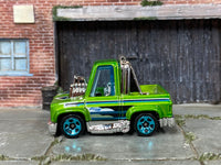 Loose Hot Wheels - Toon'd 1983 Chevy Silverado - Green