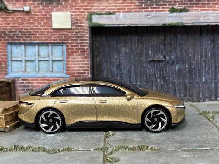 Loose Hot Wheels - Lucid Air - Gold