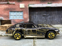Loose Hot Wheels - 1963 Chevy Corvette - Black and Gold — view 3
