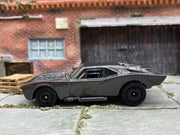 Loose Hot Wheels - Batman Batmobile Gotham Version - Dark Gray