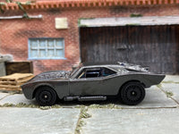 Loose Hot Wheels - Batman Batmobile Gotham Version - Dark Gray — view 3