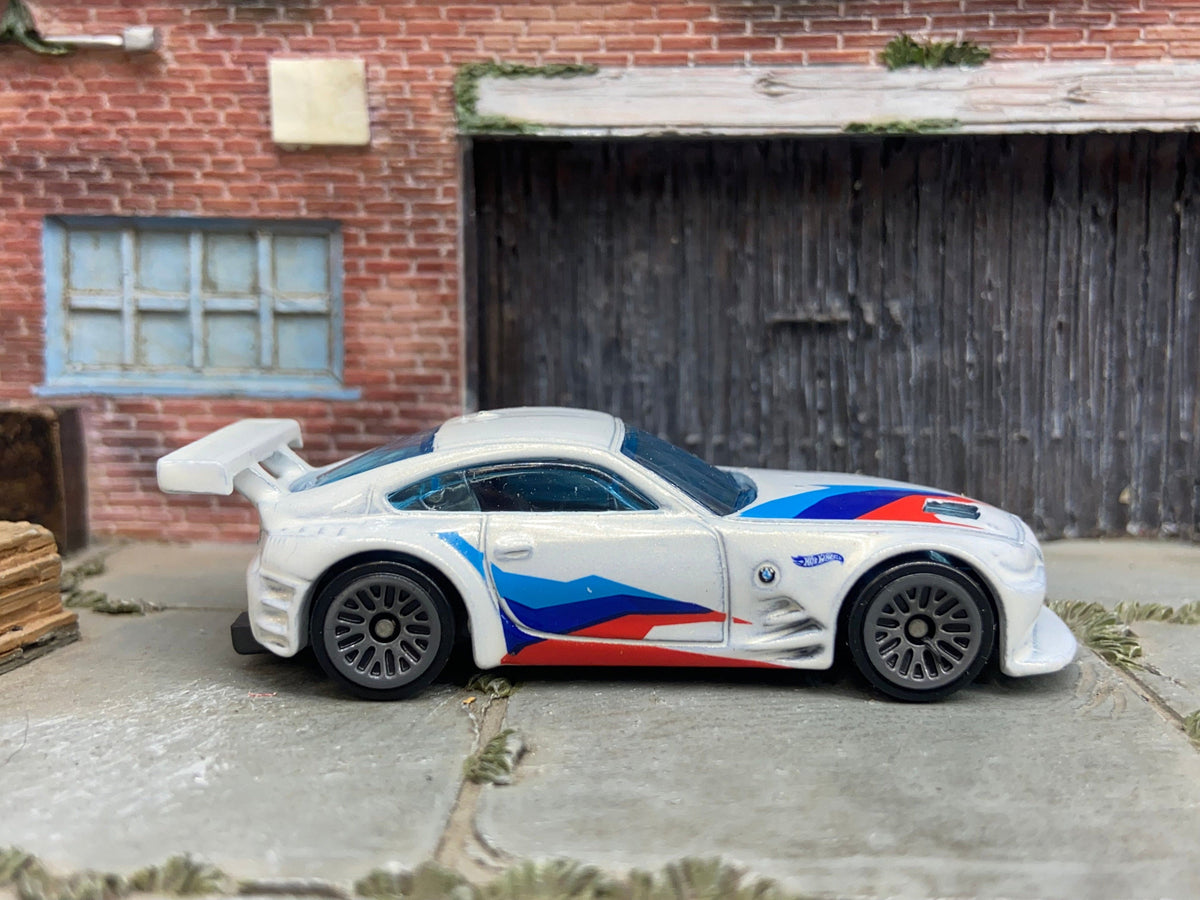 Loose Hot Wheels: BMW Z4 M - White with Red and Blue
