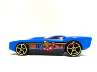 Loose Hot Wheels - The Gov'ner - Blue, Black and Red Iron Man — view 3