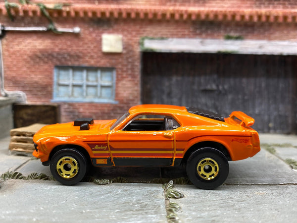 Loose Hot Wheels - Ford Mustang Mach 1 - Orange
