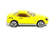 Loose Hot Wheels - Mercedes-Benz SLK - Yellow — view 2