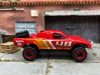 Loose Hot Wheels - Toyota Tacoma Off Road 4x4 Baja - 48 Red