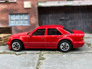 Loose Hot Wheels - Mercedes-Benz 500E - Red — view 3