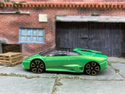 Loose Hot Wheels - Lamborghini Reventon Roadster - Green and Black — view 3