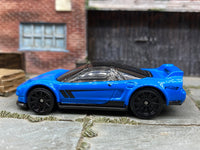 Loose Hot Wheels - 1990 Acura NSX - Blue — view 3