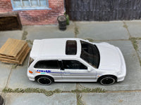 Loose Hot Wheels Honda Civic EF - Greddy White — view 2