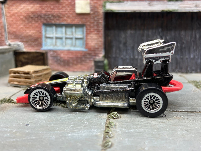 Loose Hot Wheels - Super Modified Track Racer - Black