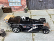 Loose Hot Wheels - Super Comp Dragster - Black Race Livery