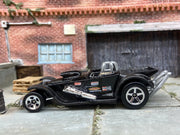 Loose Hot Wheels - Super Comp Dragster - Black Race Livery