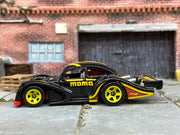 Hot Wheels VW Kafer Racer: Momo Livery, Black/Red/Yellow