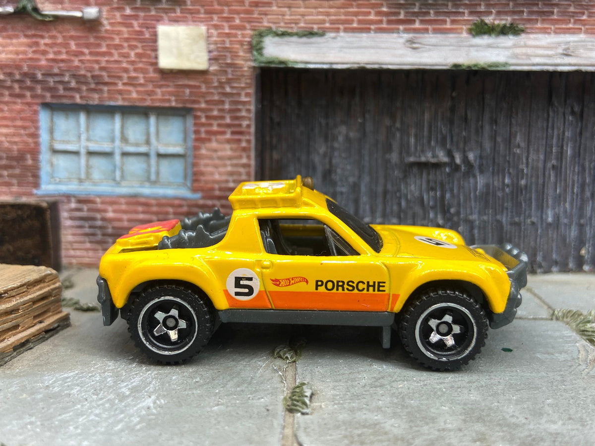 Loose Hot Wheels - Porsche 914 Safari - Yellow
