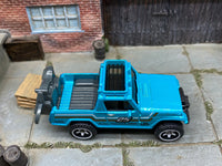 Loose Hot Wheels - 1967 Jeepster Commando - Teal #25 — view 2