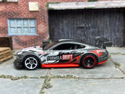 Loose Hot Wheels - Custom 2018 Ford Mustang - Silver Race Livery