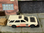 Loose Hot Wheels - Nissan Maxima Drift Car - White and Red Motul Racing 68 — view 2