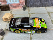 Loose Hot Wheels - Ford Mustang Cobra Race Car - Black and Green Mustang OSO Livery — view 2
