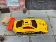 Loose Hot Wheels Pikes Peak Toyota Celica Race Car - Penzoil Yellow — view 2