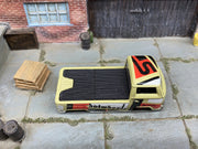 Loose Hot Wheels - VW Volkswagen T2 Pick Up - Tan, Red and Black — view 2