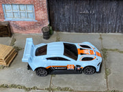 Loose Hot Wheels - Aston Martin Vantage GTE - GULF Blue and Orange — view 2