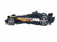 Loose Hot Wheels - F-Racer - Black and Chrome — view 2