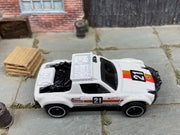 Loose Hot Wheels - Porsche 914 Safari - White — view 2