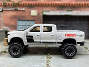 Loose Hot Wheels - 2019 Chevy Silverado Trail Boss LT - White and Black