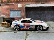 Loose Hot Wheels - Toyota Celica Race Car - Pikes Peak Red, White and Blue 8 — view 3