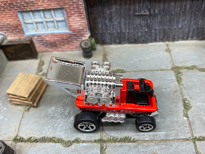 Loose Hot Wheels - Radio Flyer Wagon - Red — view 2