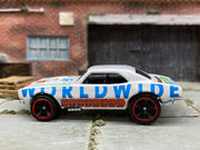 Loose Hot Wheels - 1967 Chevy Camaro - White Worlwide Optimism Livery
