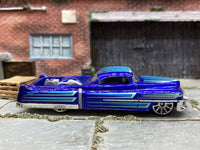 Loose Hot Wheels - 1953 Cadillac Custom - Blue — view 3
