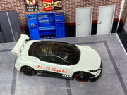 Loose Hot Wheels - Nissan Leaf Nismo RC02 - White and Black — view 2