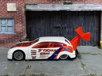 Loose Hot Wheels - Ford Focus Race Car - White, Red and Black Yokohama Livery