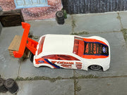 Loose Hot Wheels - Ford Focus Race Car - White, Red and Black Yokohama Livery — view 2