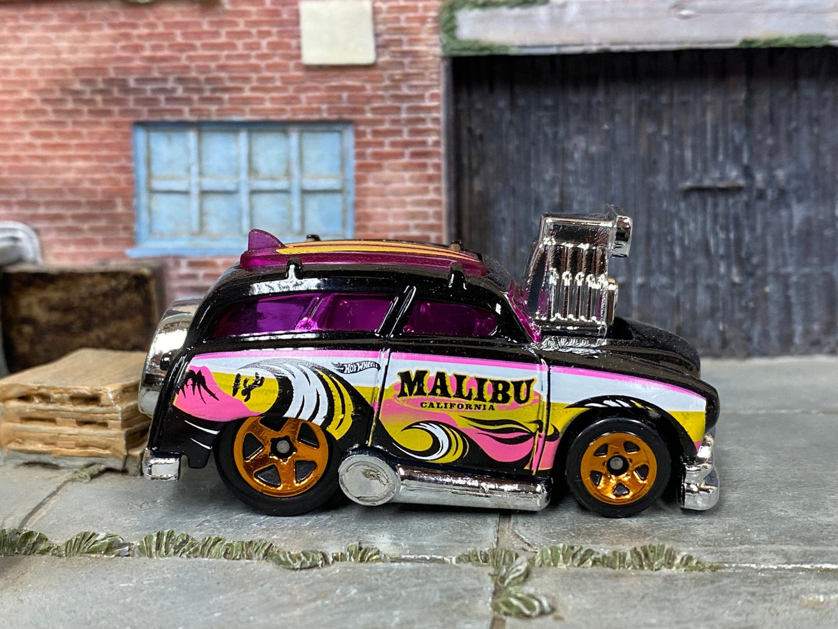 Loose Hot Wheels - Surf'n Turf Surf Wagon - Purple and Pink