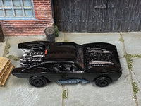 Loose Hot Wheels - Batman Batmobile Gotham Version - Gloss Black — view 2