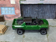 Loose Hot Wheels - GMC Hummer EV - Green — view 2