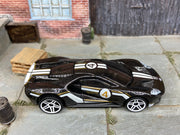 Loose Hot Wheels - 2017 Ford GT - Black and White #4