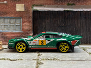 Loose Hot Wheels - Dimachinni Veloce Race Car - Green Sparco #3
