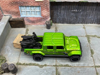 Loose Hot Wheels - 2020 Jeep Gladiator - Green — view 2