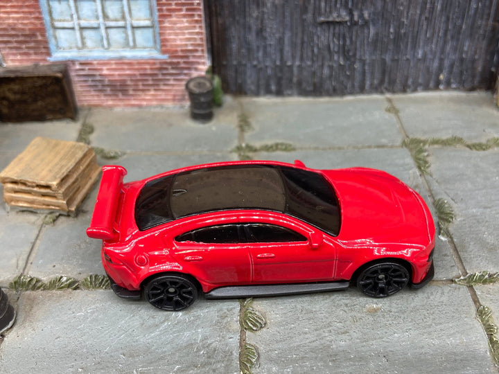 Loose Hot Wheels - Jaguare XE SV Project 8 - Red — view 2